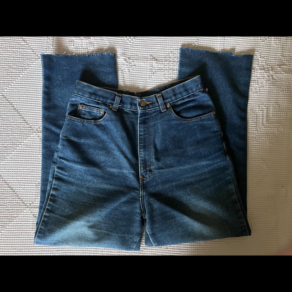 Vintage Sheplers denim blue jeans! Awesome. Western wear.